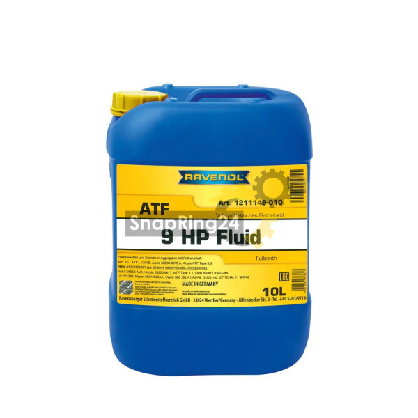 copy of RAVENOL ATF 9 HP Fluid 4L