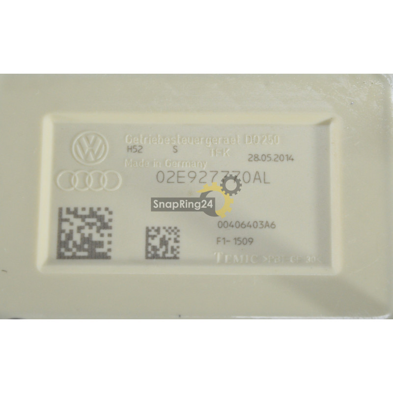 Mechatronics controller TCM hydraulics 02E927770AL DQ250 02E DSG