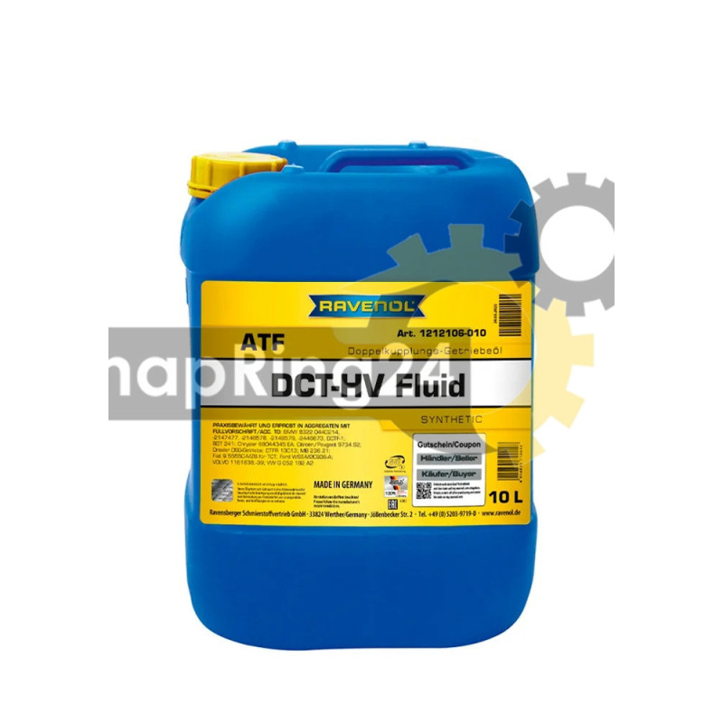 RAVENOL DCT-HV Getriebe Fluid 10L
