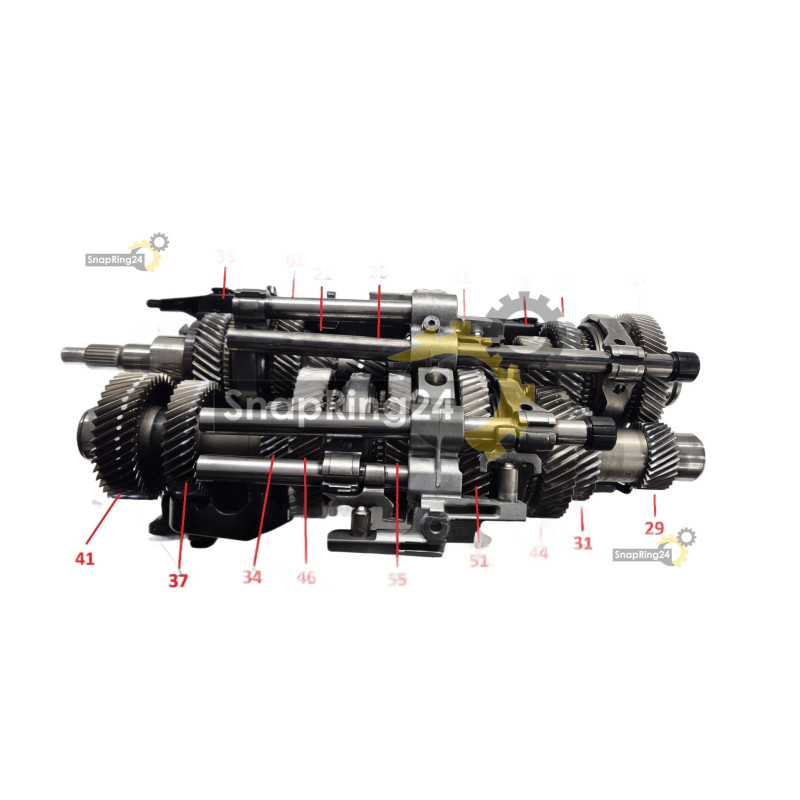 Gear block 0CK 0CJ 0CL DL382 S-Tronic Audi