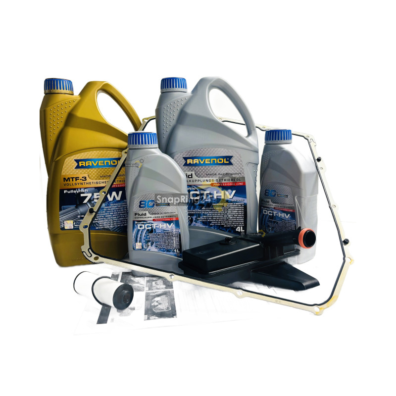 Zestaw do wymiany oleju Audi 0B5 DL501 Stronic RAVENOL INSTRUKCJA
