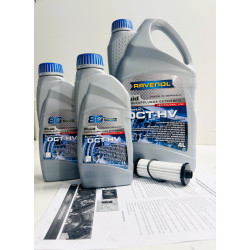 Zestaw do wymiany oleju 6DCT450 POWERSHIFT RAVENOL INSTRUKCJA