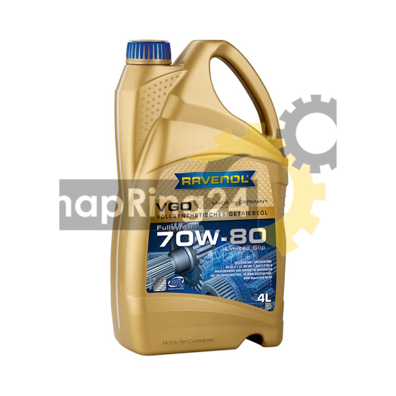 RAVENOL VGO SAE 70W-80 LS 4L