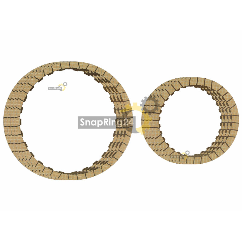 Set of friction discs K1 K2 DQ381 0GC DSG BORG WARNER BW203536