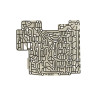 Sealing plate for ZF mechatronics: 6HP26, 6HP28, 6HP28X, 1068 227 065