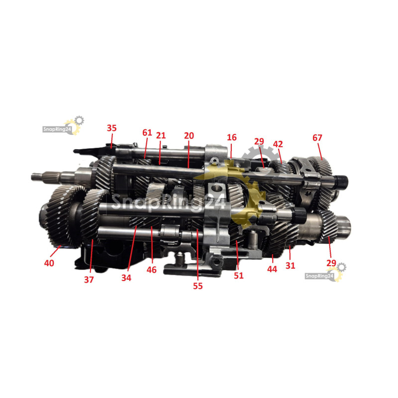 0CK 0CJ DL382 S-Tronic Audi gear unit