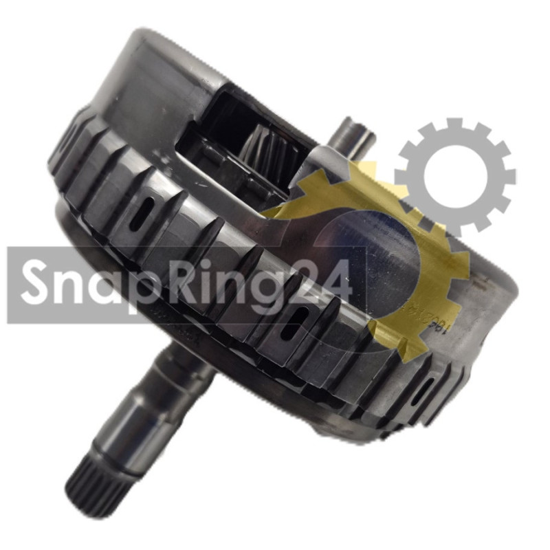 Forward 4-satellite, 3-disc Jatco JF011E planetary gearbox with basket