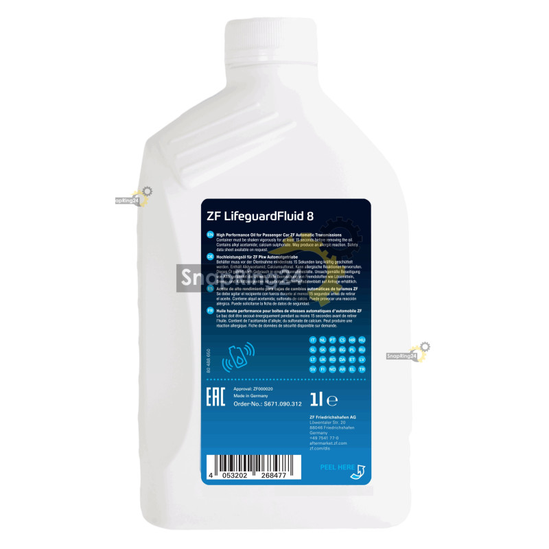 Olej ATF ZF LifeguardFluid 8 1L S671090312
