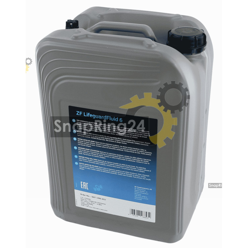 Olej ATF ZF LifeguardFluid 6 20L S671090253