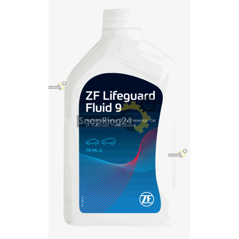 ZF LifeguardFluid 9 ATF oil, 1 litre, 9HP45, 9HP48, AA01.500.001