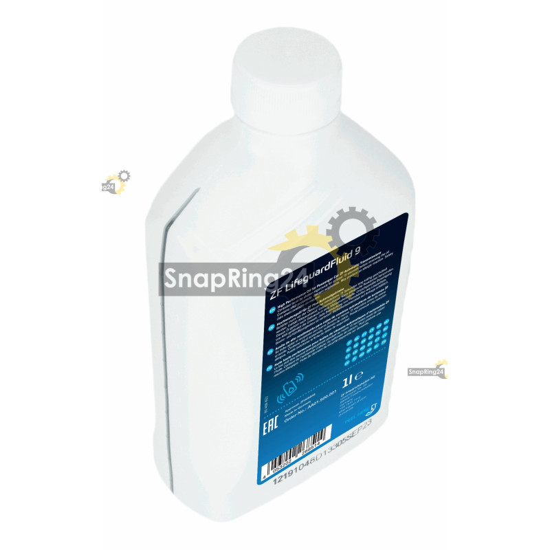ZF LifeguardFluid 9 ATF oil, 1 litre, 9HP45, 9HP48, AA01.500.001
