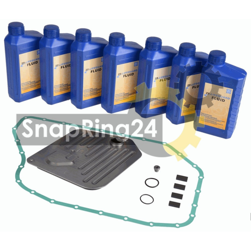 Gearbox hydraulic filter, with ZF 5HP24 oil, 7 litres, 1058 298 047