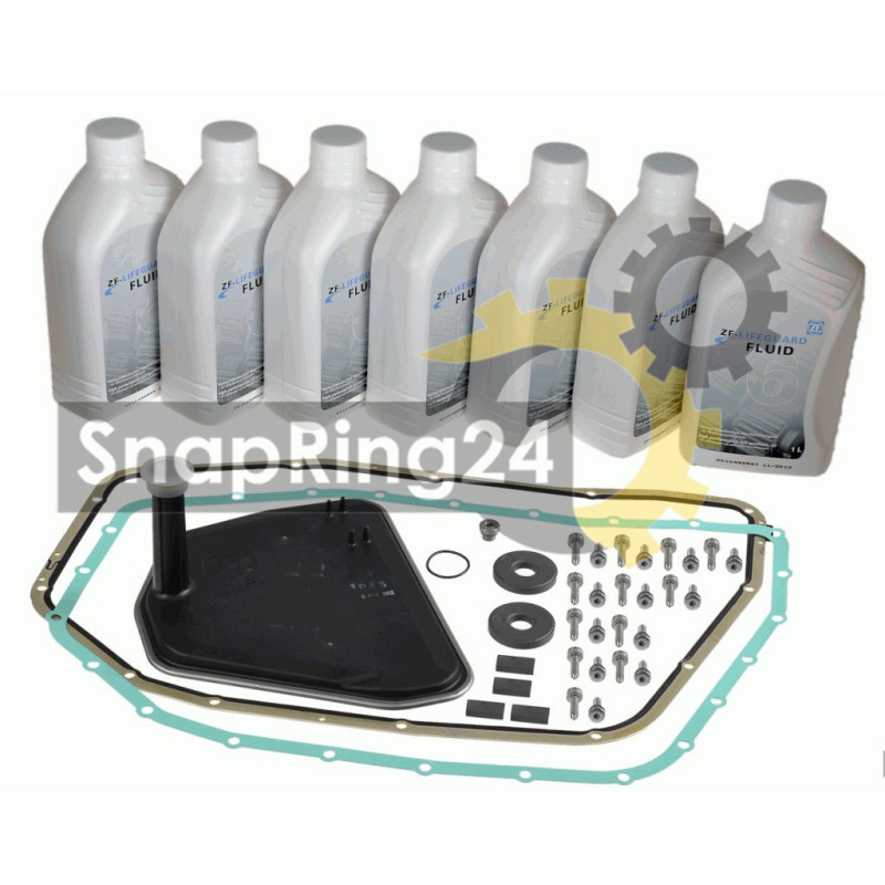 Gearbox hydraulic filter, with ZF 6HP26A oil, 7 litres, 1068 298 054