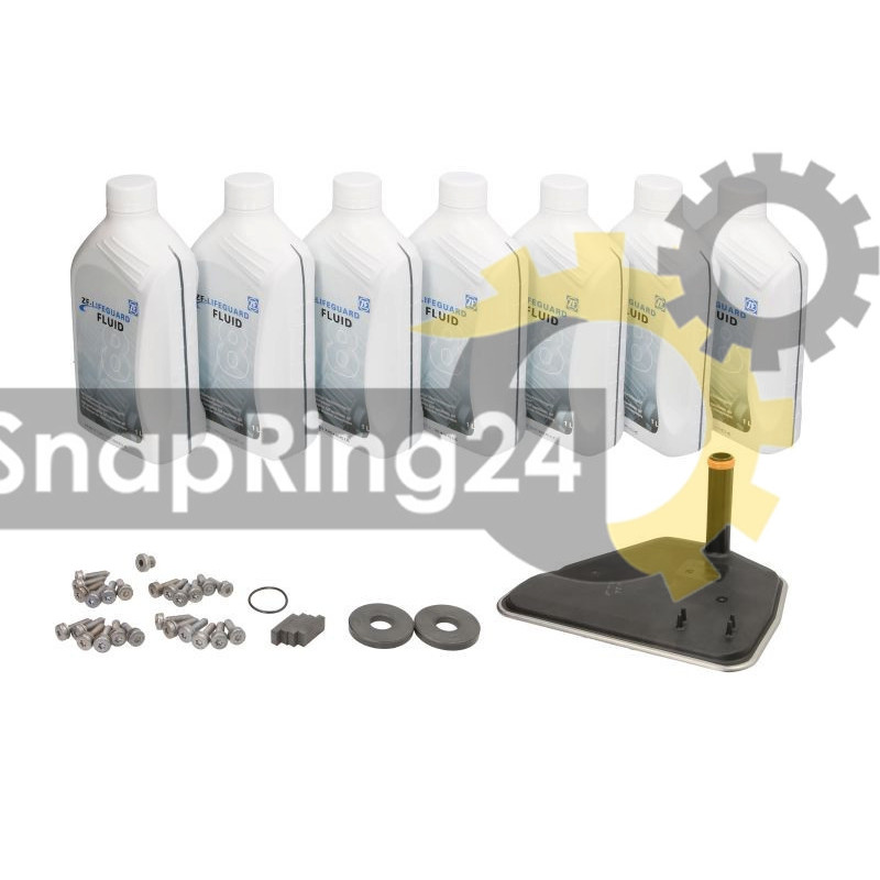 Gearbox hydraulic filter, with ZF 6HP26A oil, 7 litres, 1068 298 054