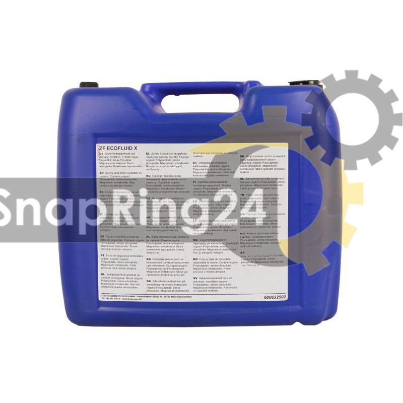 Olej przekładniowy ZF EcoFluid X 80W-90 20L 0681000412ZF