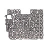 ZF 8HP55A 8HP90A 0501 227 251 mechatronics separator plate