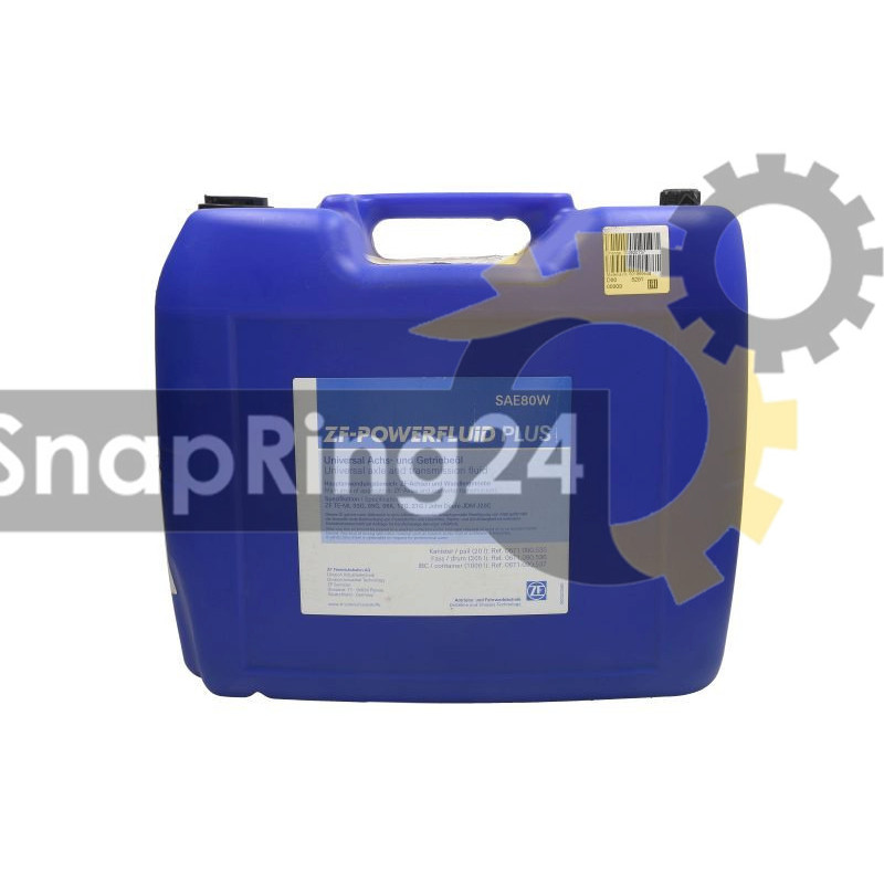 ZF PowerFluid Plus 75W-80 gearbox oil, 20 litres, 0671090535ZF