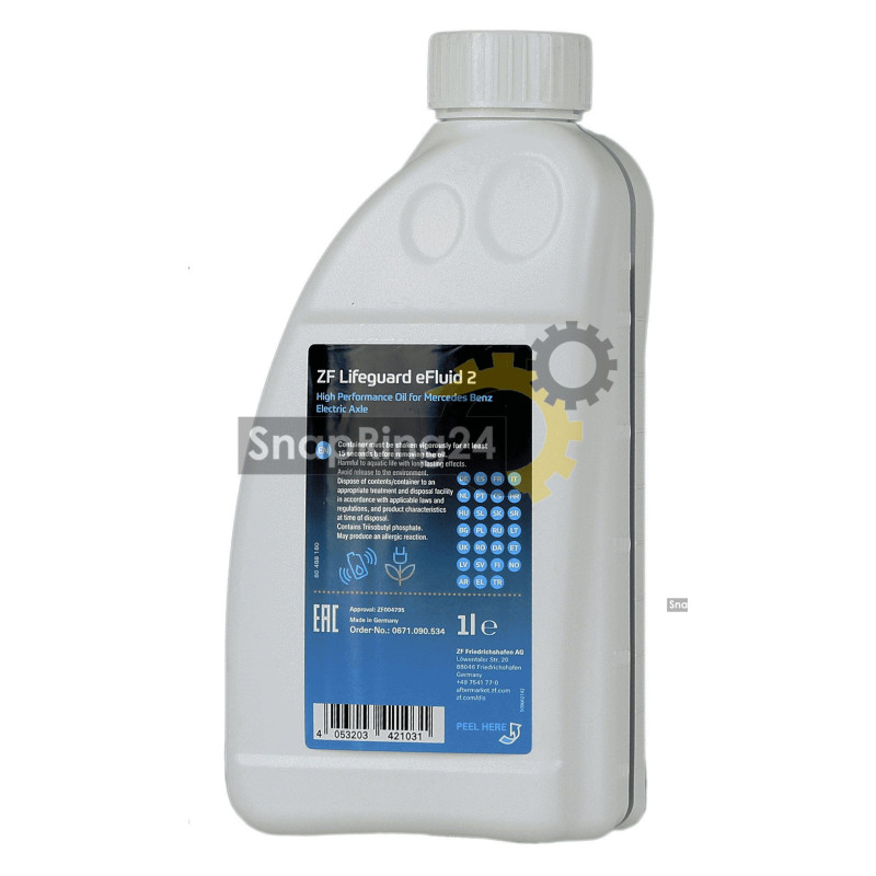 Olej przekładniowy ZF Lifeguard eFluid 2 PDK 7DT45 7DT50 7DT70 1L 0671090534