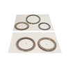 Set of friction discs: ZF 8HP65A, 8HP65AX, 8HP75, 8HP75X, 1102 298 052