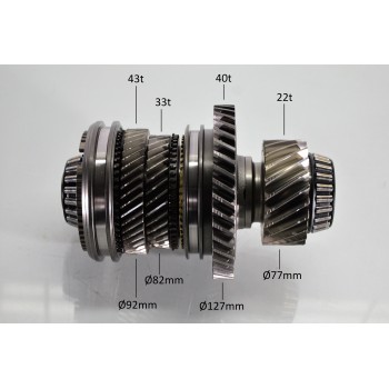 Gearbox shaft 2 D6GF1H Hybrid Kia Hyundai