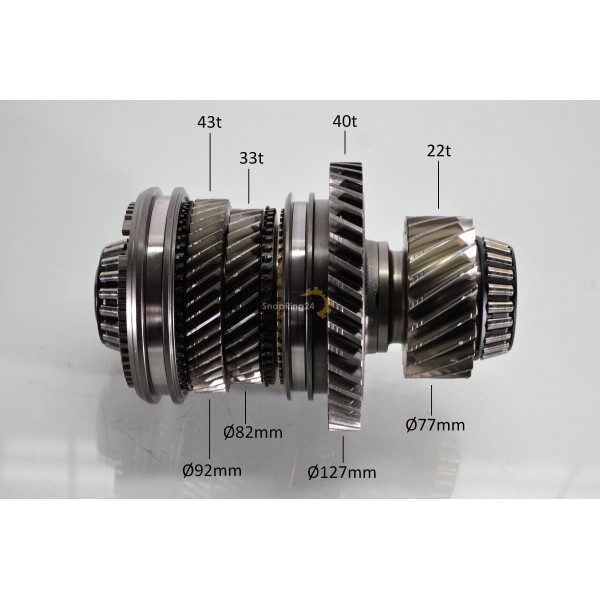 Gearbox shaft 2 D6GF1H Hybrid Kia Hyundai